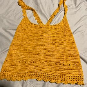 Yellow tank top